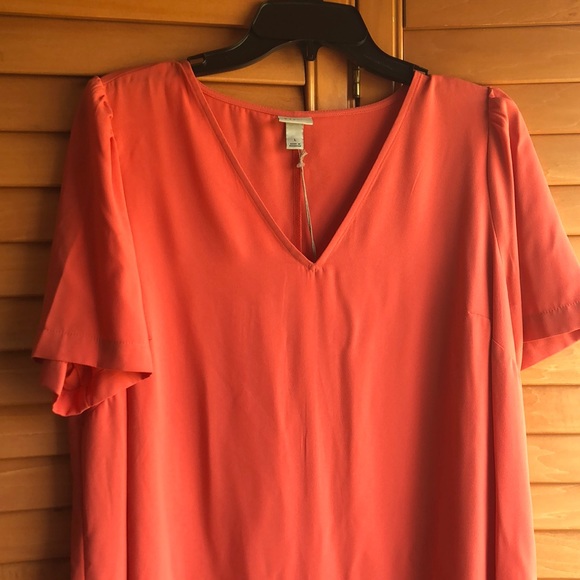 A new day coral mini dress - Picture 6 of 7